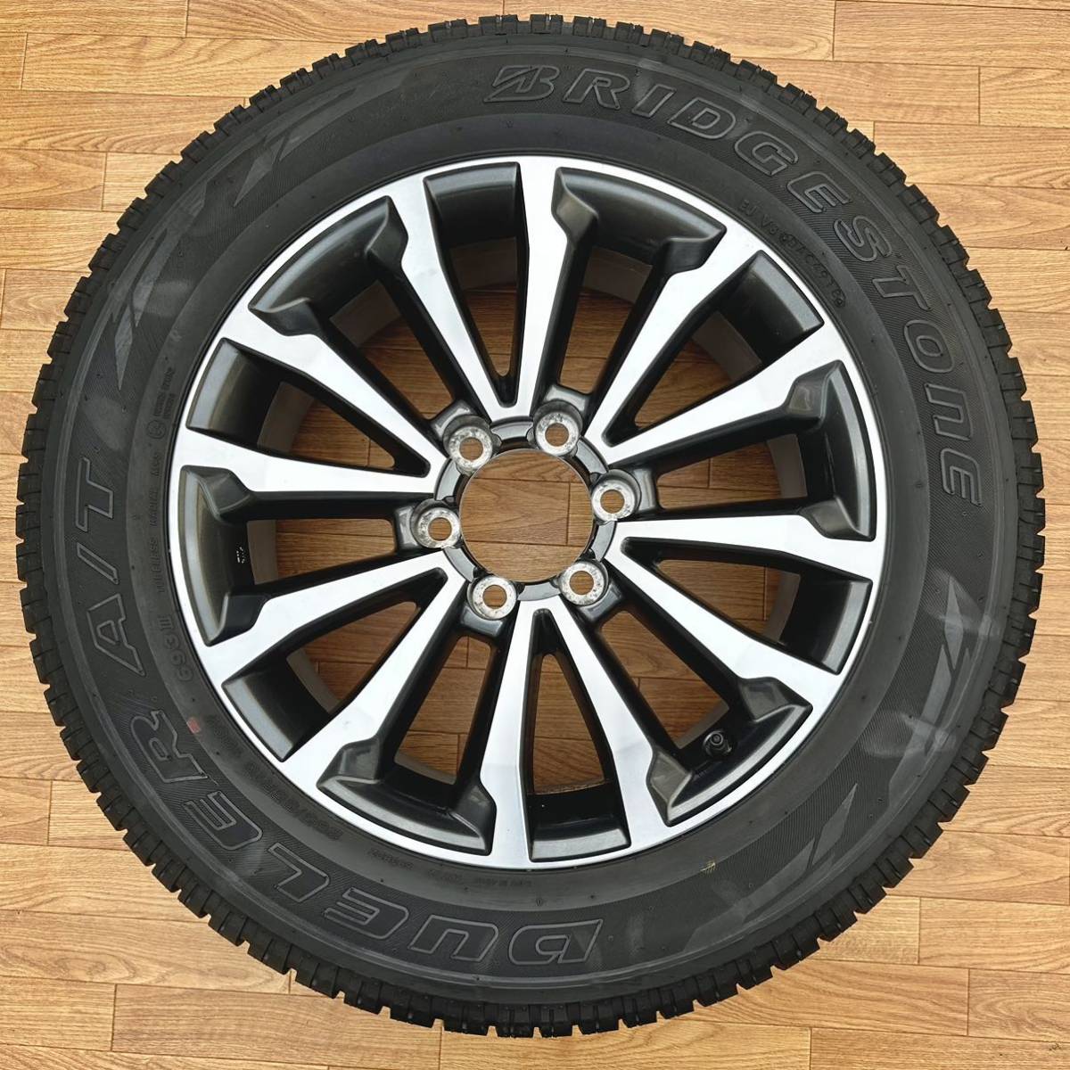 【美品】150プラド後期TZ-G純正19インチ　265/55r19 4本 トヨタ 150 ランドクルーザー プラド TZ-G 後期 純正 19インチ