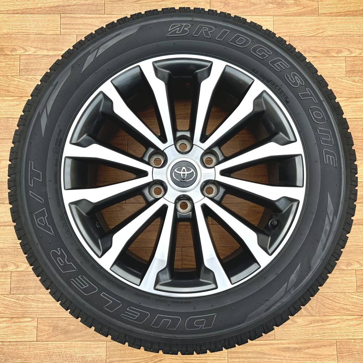 トヨタ 150 ランドクルーザープラド 後期 TZ-G 純正 19インチ ホイール 