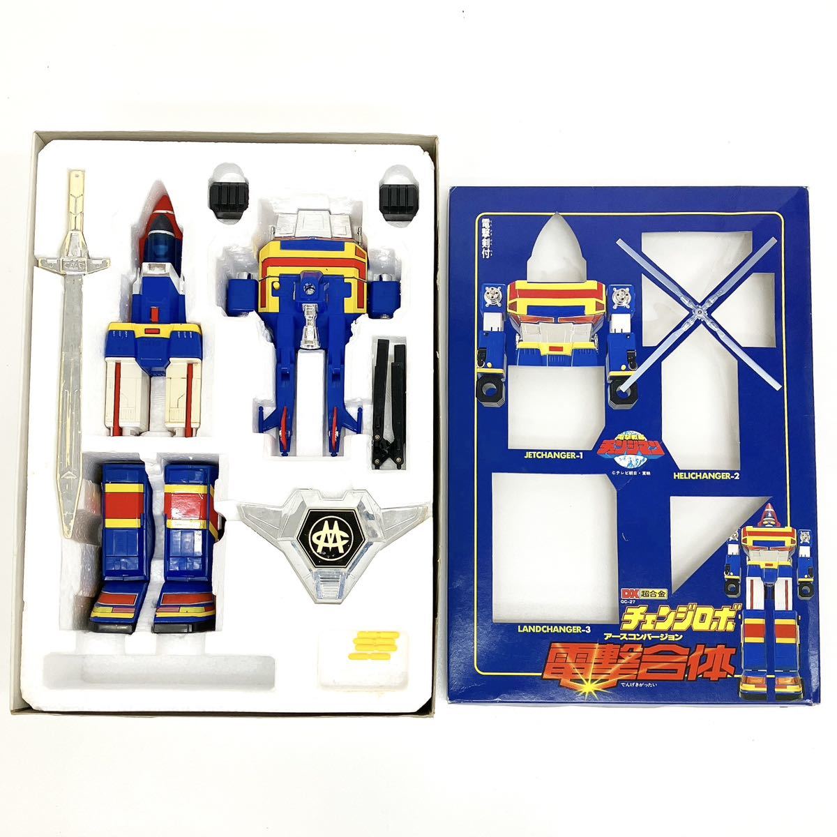 チェンジロボ 電撃戦隊チェンジマン DX超合金 レビュー | RoboToyDays