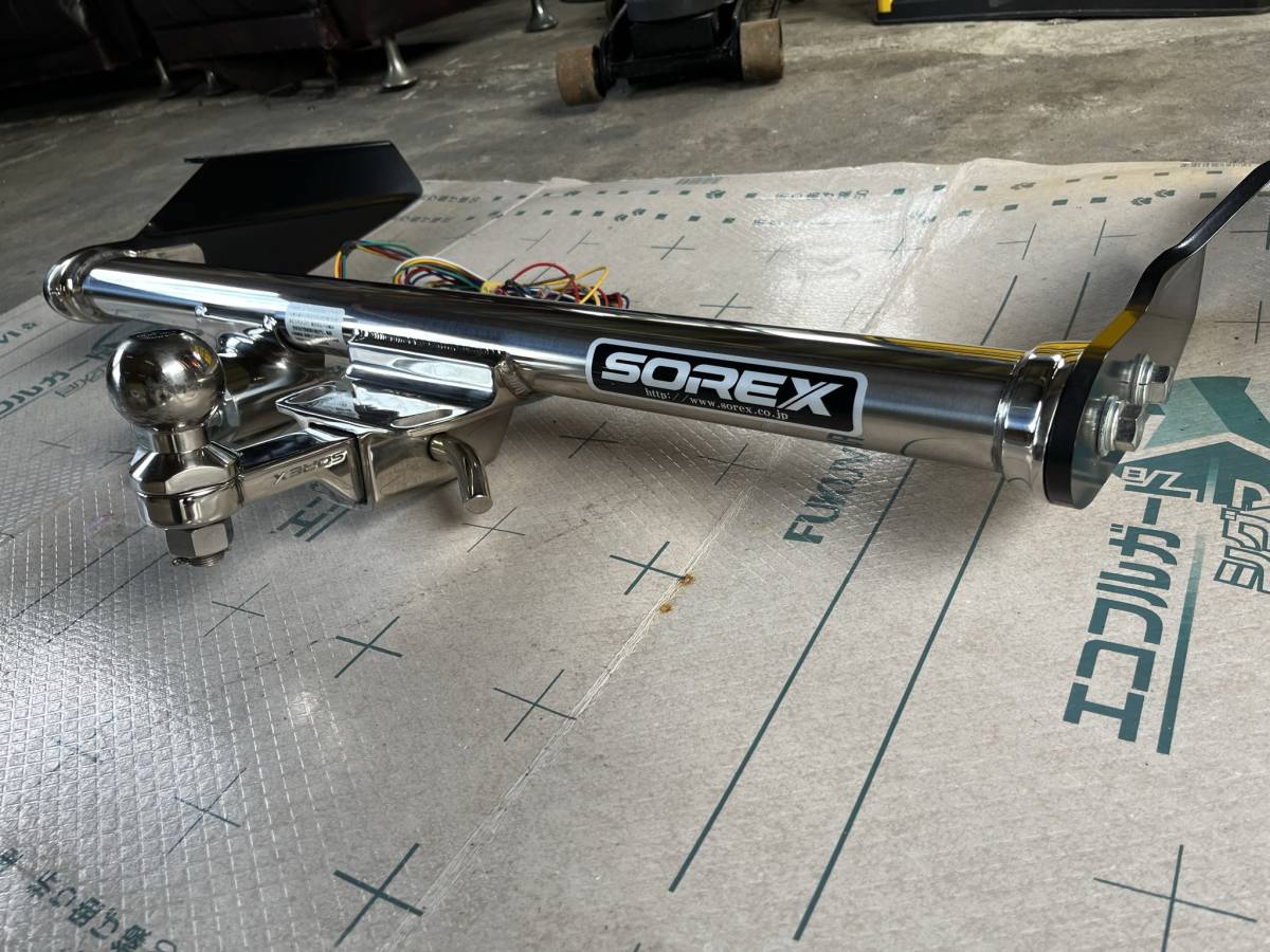 ソレックスSOREX プラド　150 ヒッチメンバー　ステンレス SOREX（ソレックス） （ソレックス）プリウス ステンレス