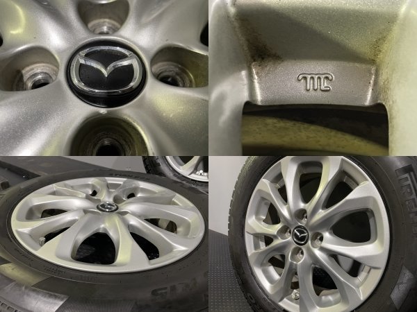 PIRELLI ICE ZERO R 185/65R15】スタッドレス【MAZDA DJ系 デミオ 純正  