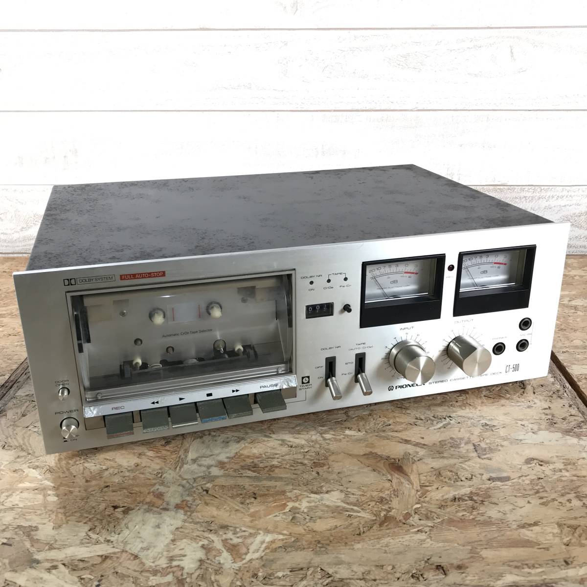 CT-500 PIONEER パイオニア ステレオカセットデッキ ジャンク品