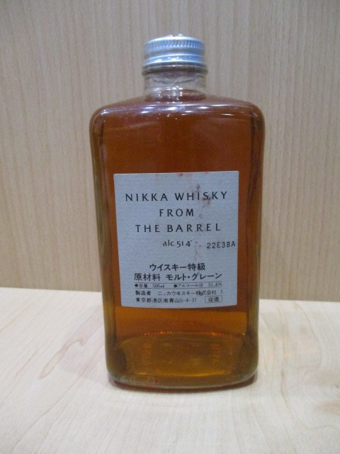 ☆未開栓 NIKKA WHISKY ニッカ FROM THE BARREL フロムザバレル