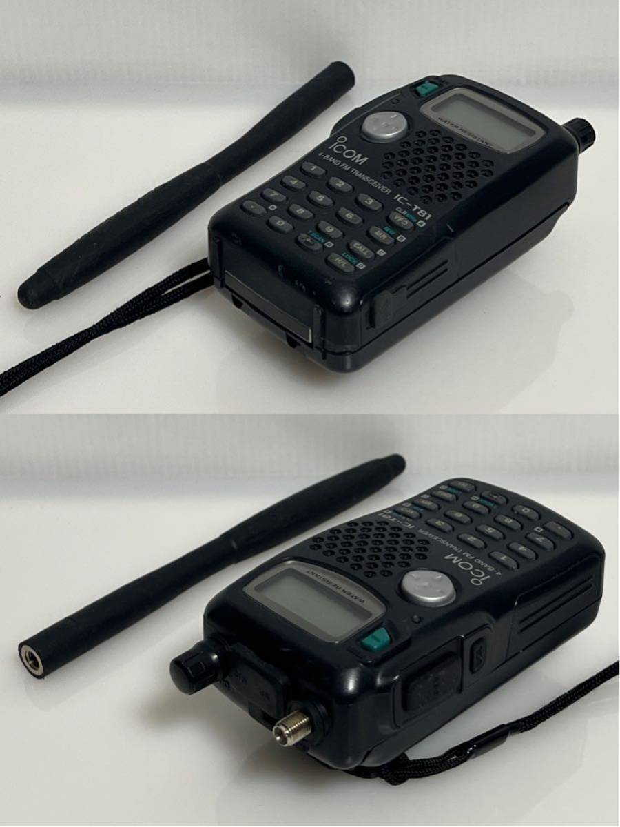 ICOM アイコム IC-T81 マルチバンド FM トランシーバー ICOM IC-T81 4