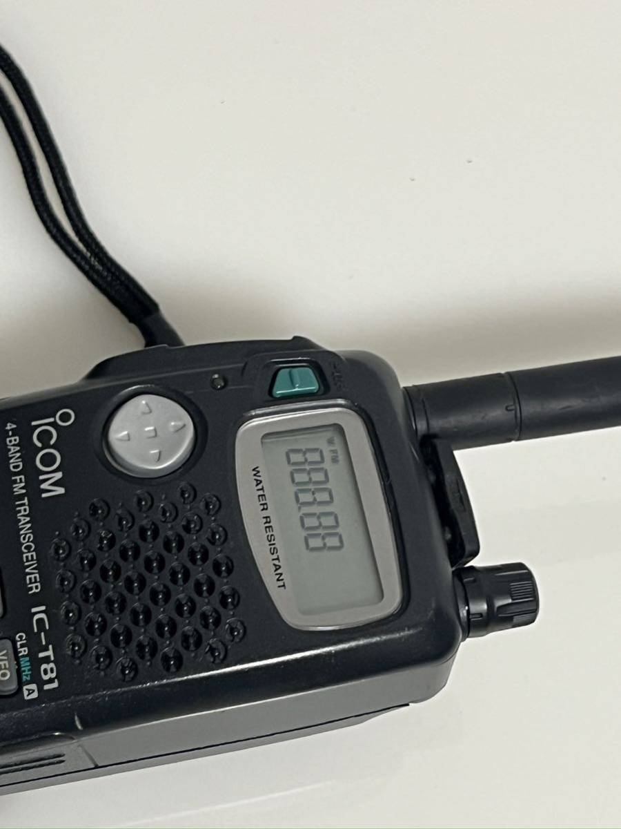 ICOM アイコム IC-T81 マルチバンド FM トランシーバー ICOM IC-T81 4