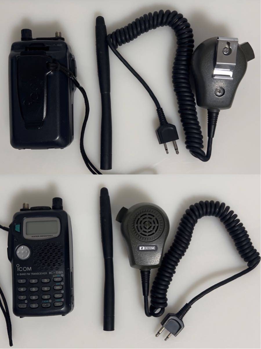 ICOM アイコム IC-T81 マルチバンド FM トランシーバー ICOM IC-T81 4