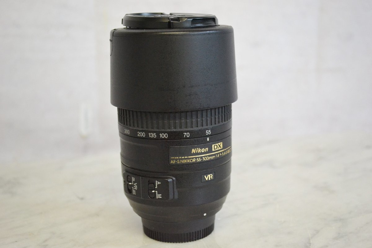 K○【現状品】Nicon AF-S DX NIKKOR 55-300mm f/4.5 5.6G ED VR ニコン 