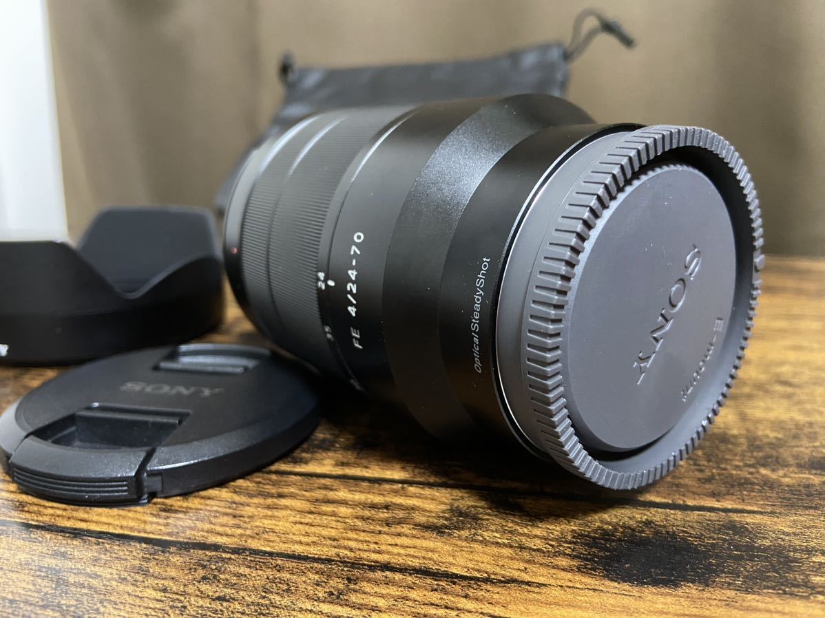 美品 SONY ソニー Vario-Tessar T＊ FE 24-70mm F4 ZA OSS Carl Zeiss 
