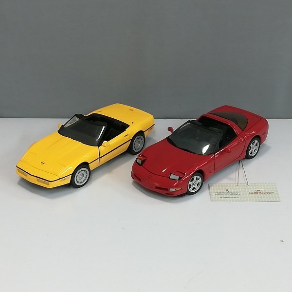 mL880c まとめ フランクリン ミント 1/24 シボレー コルベット 1986