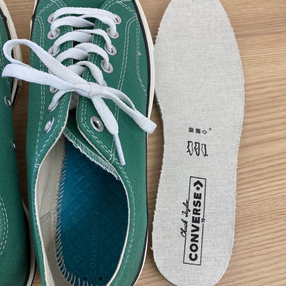 メンズ 【28.5】Converse コンバースChuckTaylor グリーンCT70