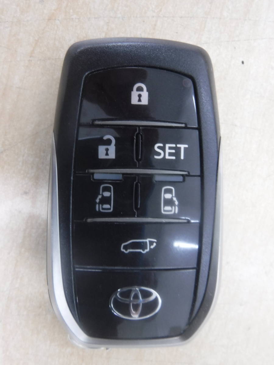 (S911)トヨタ 30アルファード 純正　SCグレード　スマートキー　部品番号89904-58240【動作確認済】☆即決☆送料無料☆彡
