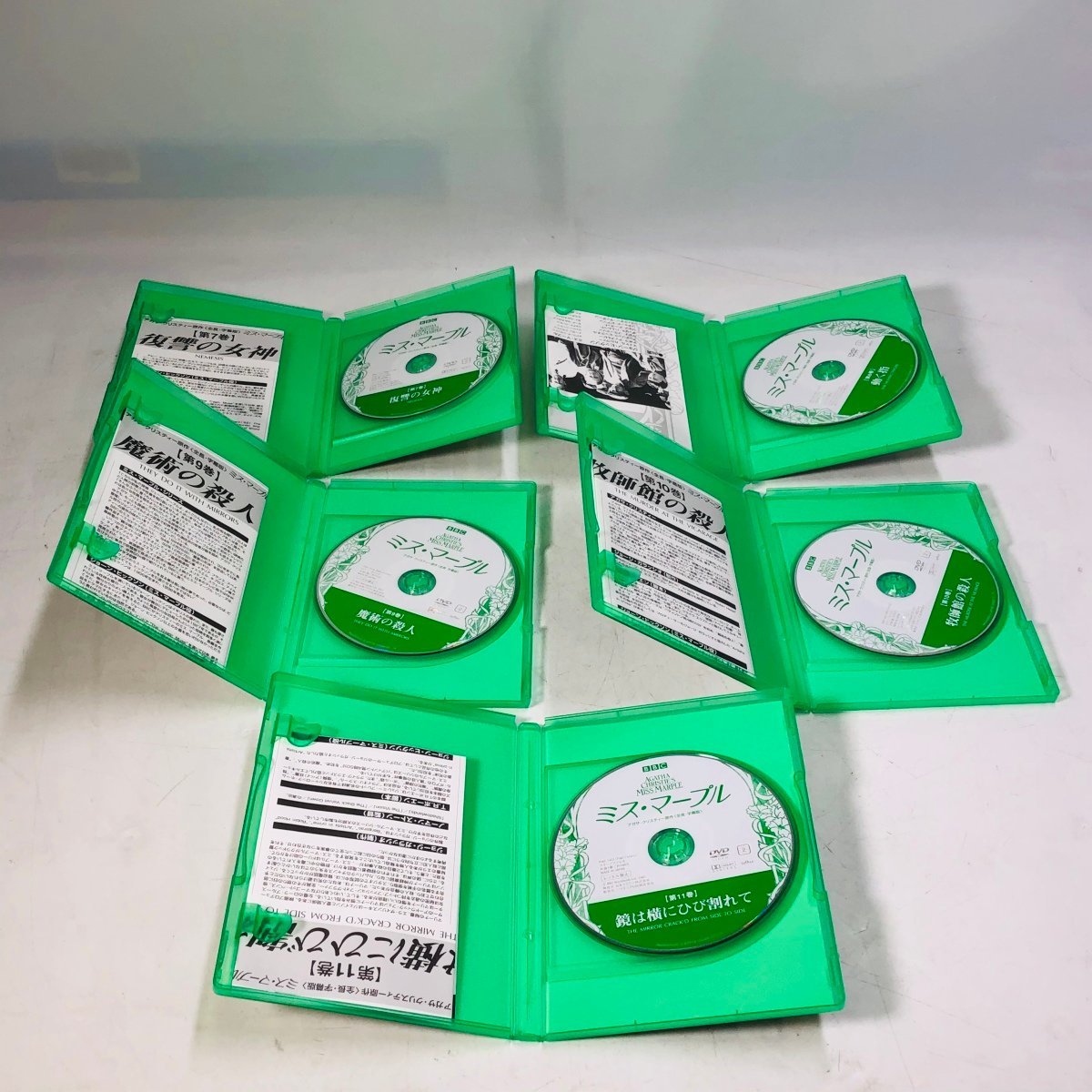 中古 DVD ミス・マープル アガサ・クリスティ原作 BBC制作 1~11巻 
