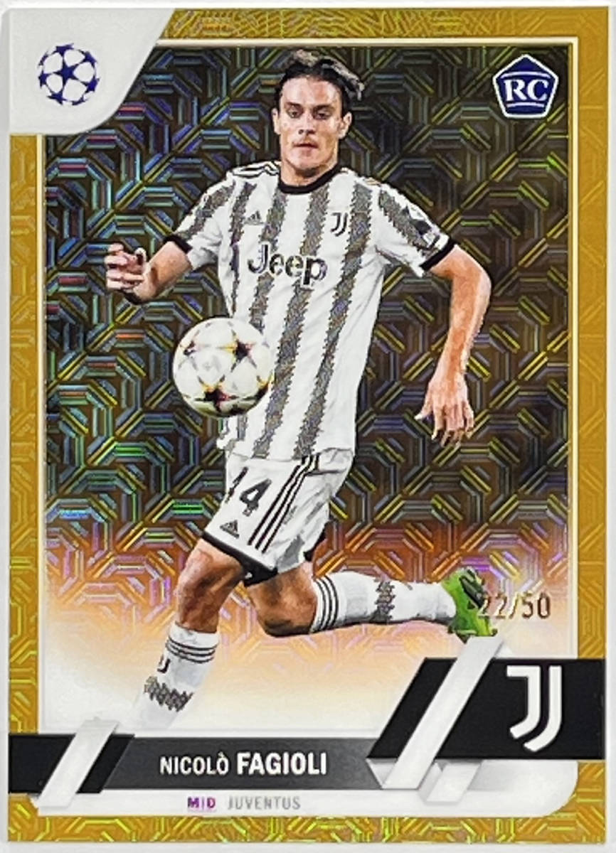 ファジョーリ/Fagioli】2022-23 Topps UEFA Club Competitions Japan 