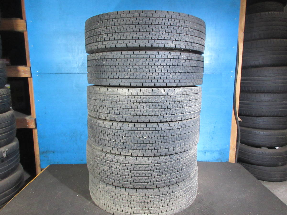 YOKOHAMA ZEN 903 ZW 225/80R17.5 123/122L 6本 №05928 室内保管