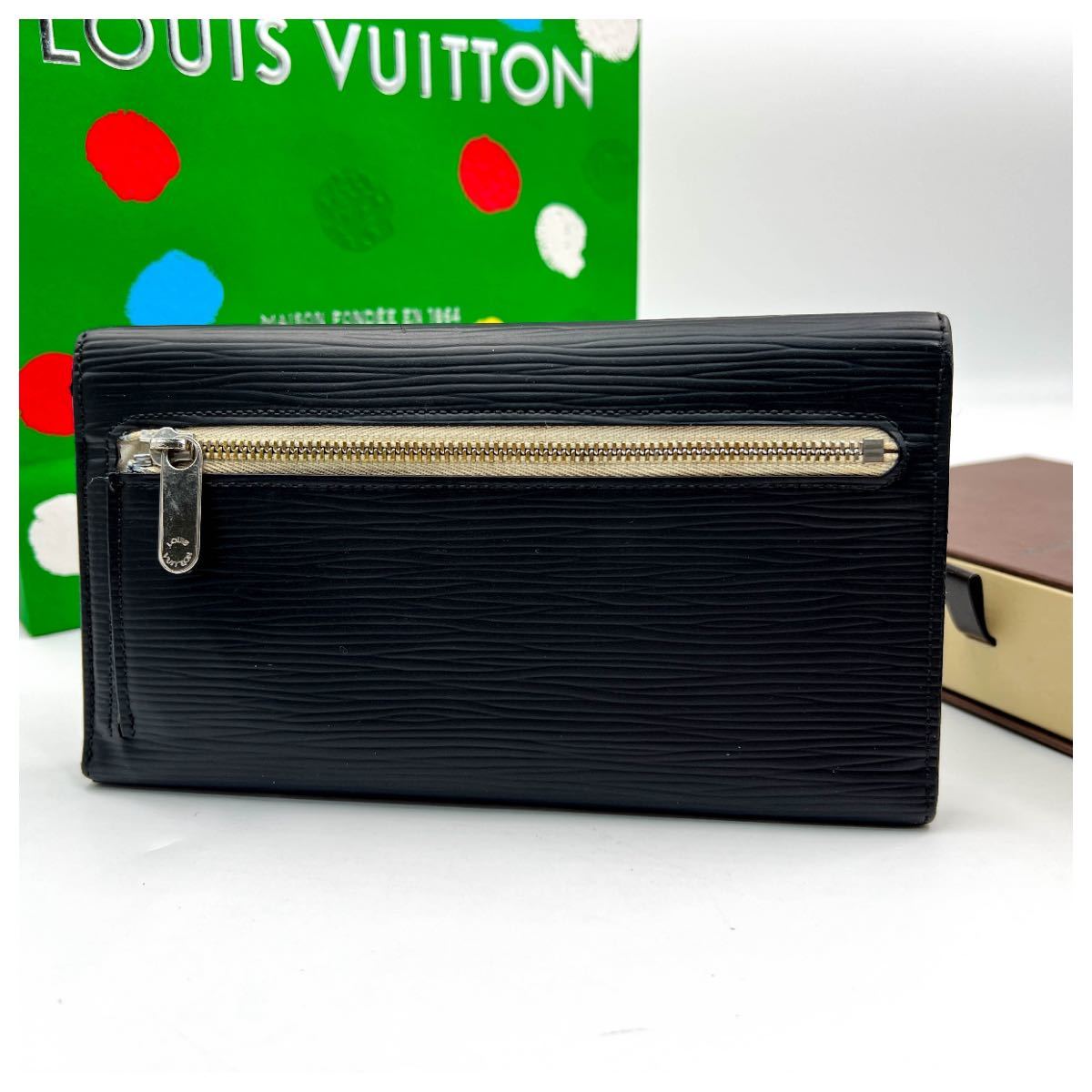 ルイヴィトン LOUIS VUITTON ルイ モノグラム エピ - ポルトフォイユ