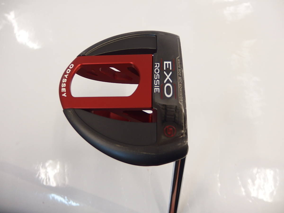 返品OK オデッセイ エクソー パター ROSSIE EXO ROSSIE 34インチ 中古