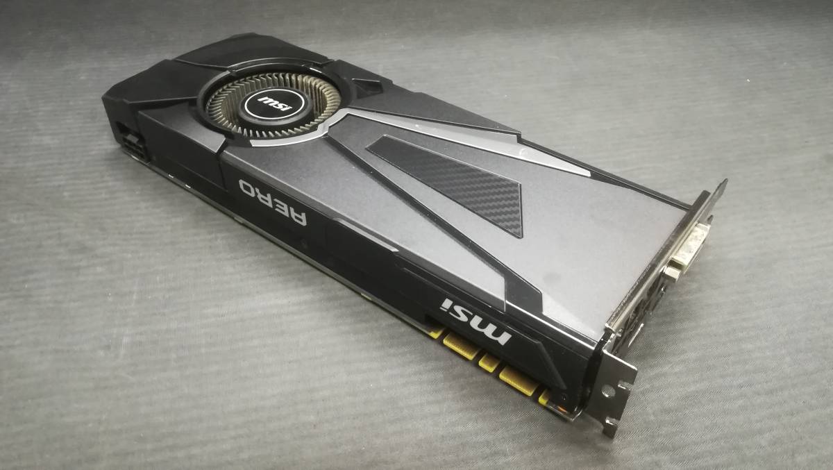 ☆良品♪】MSI GEFORCE GTX1080 AERO 8GB GDDR5X 256-bit ビデオカード
