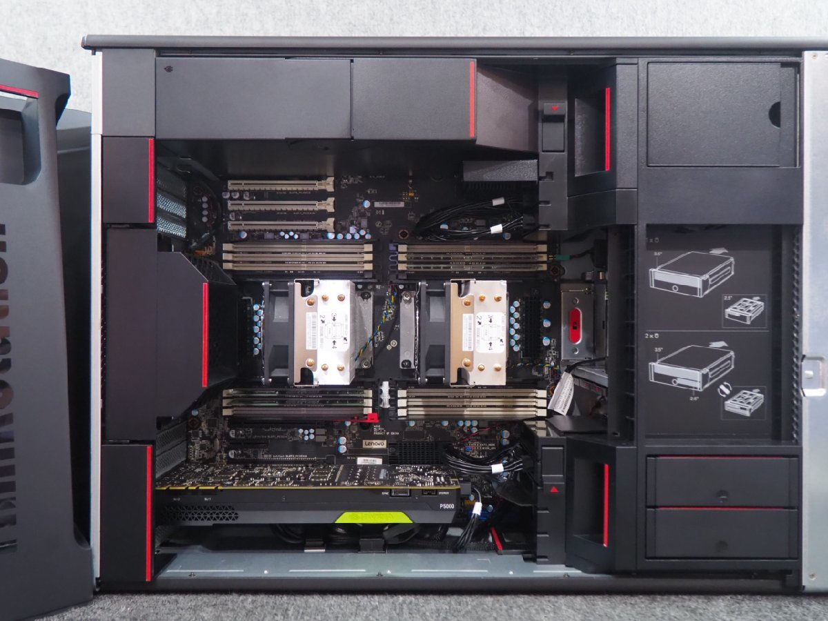Quadro P5000 - NVIDIA Windows11 96GB デスクトップ 中古 株式会社 