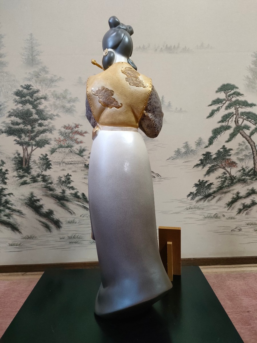 博多人形 美人物 博多人形師 梶原正二 月影 伝統工芸 日本人形 郷土
