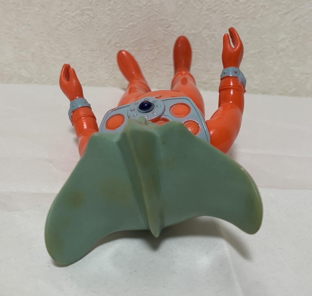 昭和当時物 ブルマァク ウルトラマンレオ スタンダートサイズ(22cm) ソフビ （ ウルトラマン ウルトラセブン 怪獣 特撮 マルサン ）_7