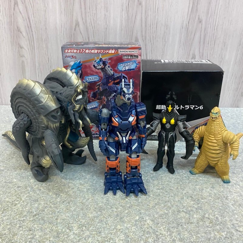 ★訳あり★ウルトラマンブレーザー DXアースガロン/メガロゾーア/ハイパーゼットン/超動αウルトラマン 6【43AY】230907AG040269