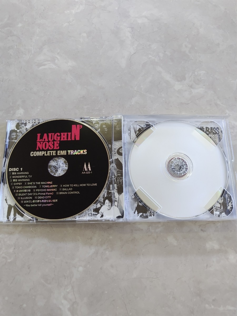 SA エスエー バンド ラフィンノーズ　COBRA　laughin‘ nose 帯付き LAUGHIN' NOSE ラフィンノーズ LAUGHIN' COMPLETE EMI TRACKS