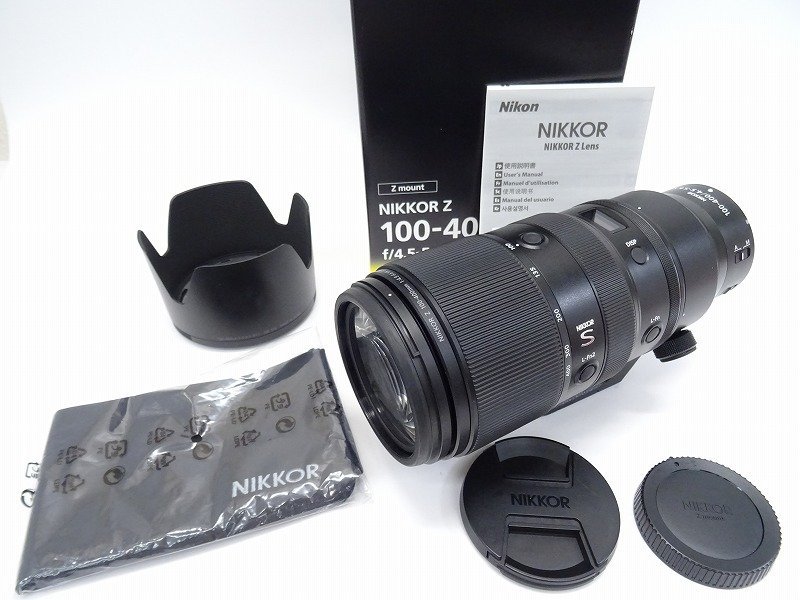 ○○【美品・保証有・元箱付】Nikon NIKKOR Z 100-400mm F4.5- ○○【美品・保証有・元箱付】Nikon NIKKOR Z 100-400mm F4.5-