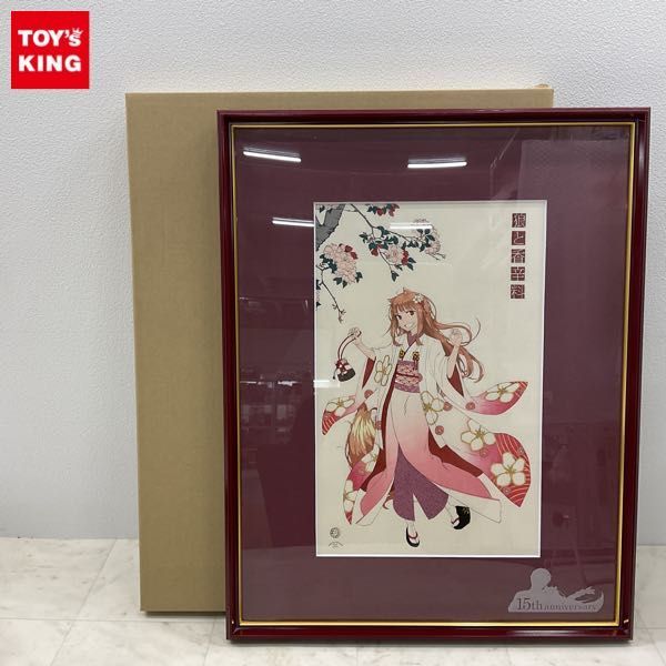 第二版 狼と香辛料 浮世絵木 版画 狼桜美人図 ホロ 【公式通販】