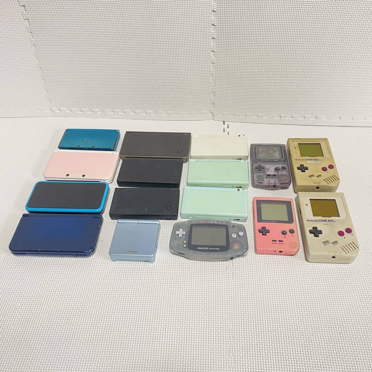 1円☆ ジャンク ニンテンドー New 3DS LL GBASP ゲームボーイ 16台