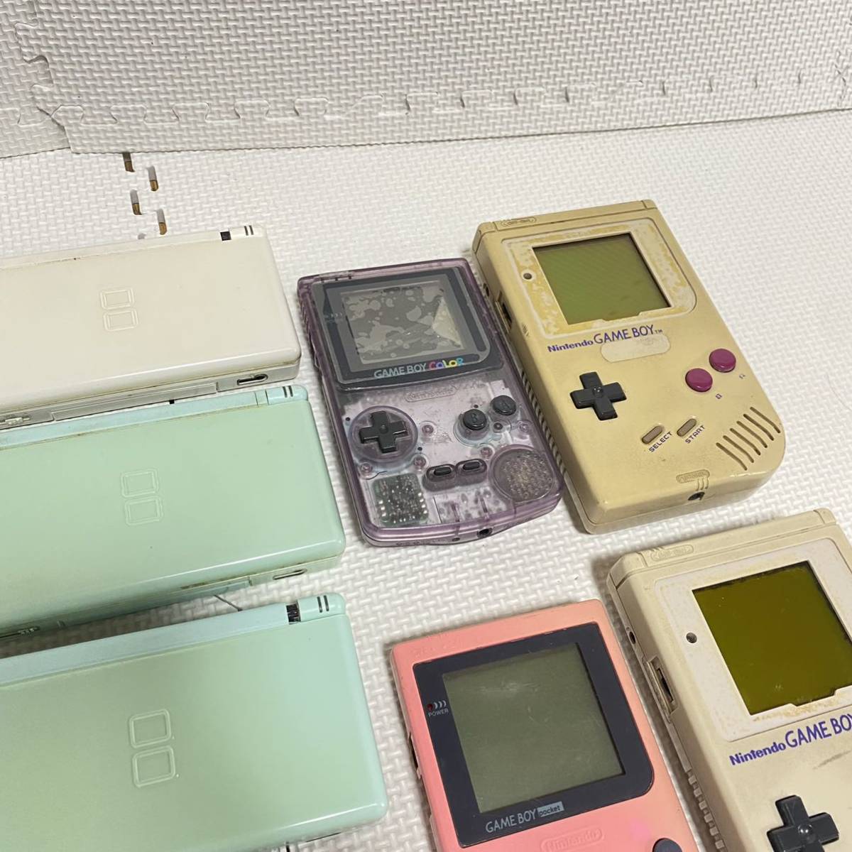 Nintendo ゲーム機 ジャンクまとめ売り 1円☆ ジャンク ニンテンドー New 3DS LL GBASP ゲームボーイ 16台