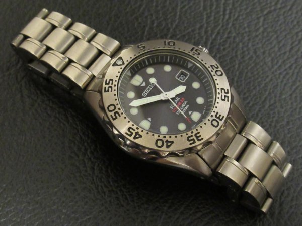 セイコー SEIKO チタンダイバー V145-0AH0 プロスペックス セイコー
