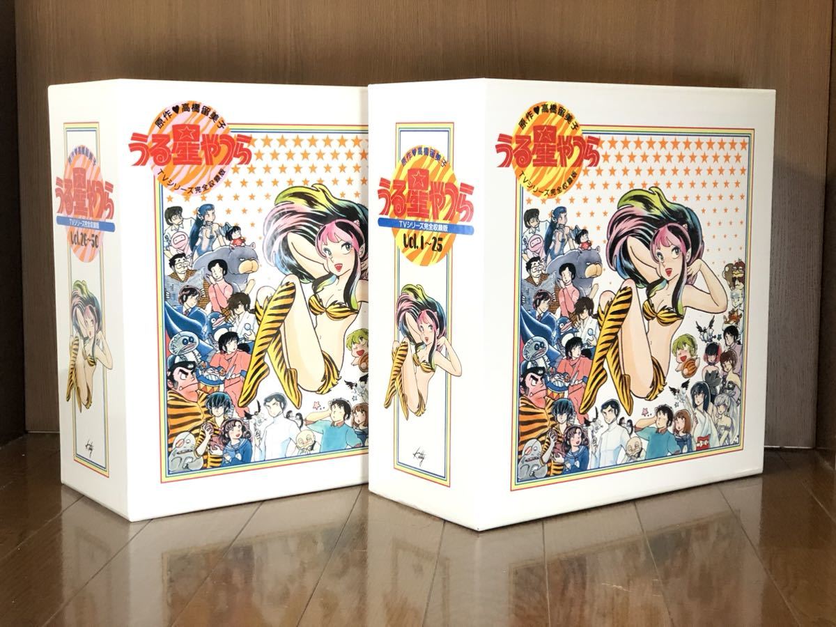 HOT，お得 LD BOX セット売り うる星やつら レーザーディスク LD50枚組ボックス TVシリーズ完全収録版 Vol.1〜25 26〜50 高橋留美子(アニメーション)｜売買されたオークション情報、yahooの商品情報をアーカ アニメーション