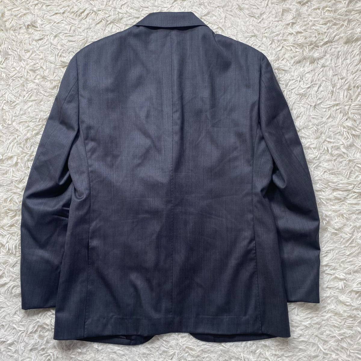 極美品 ヒルトン 【紳士の休日】HILTON スーツ セットアップ