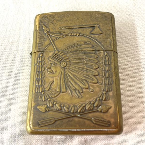 X083-H18-1280◎Zippo ジッポ インディアン オイルライター 喫煙具 タバコグッズ コレクション