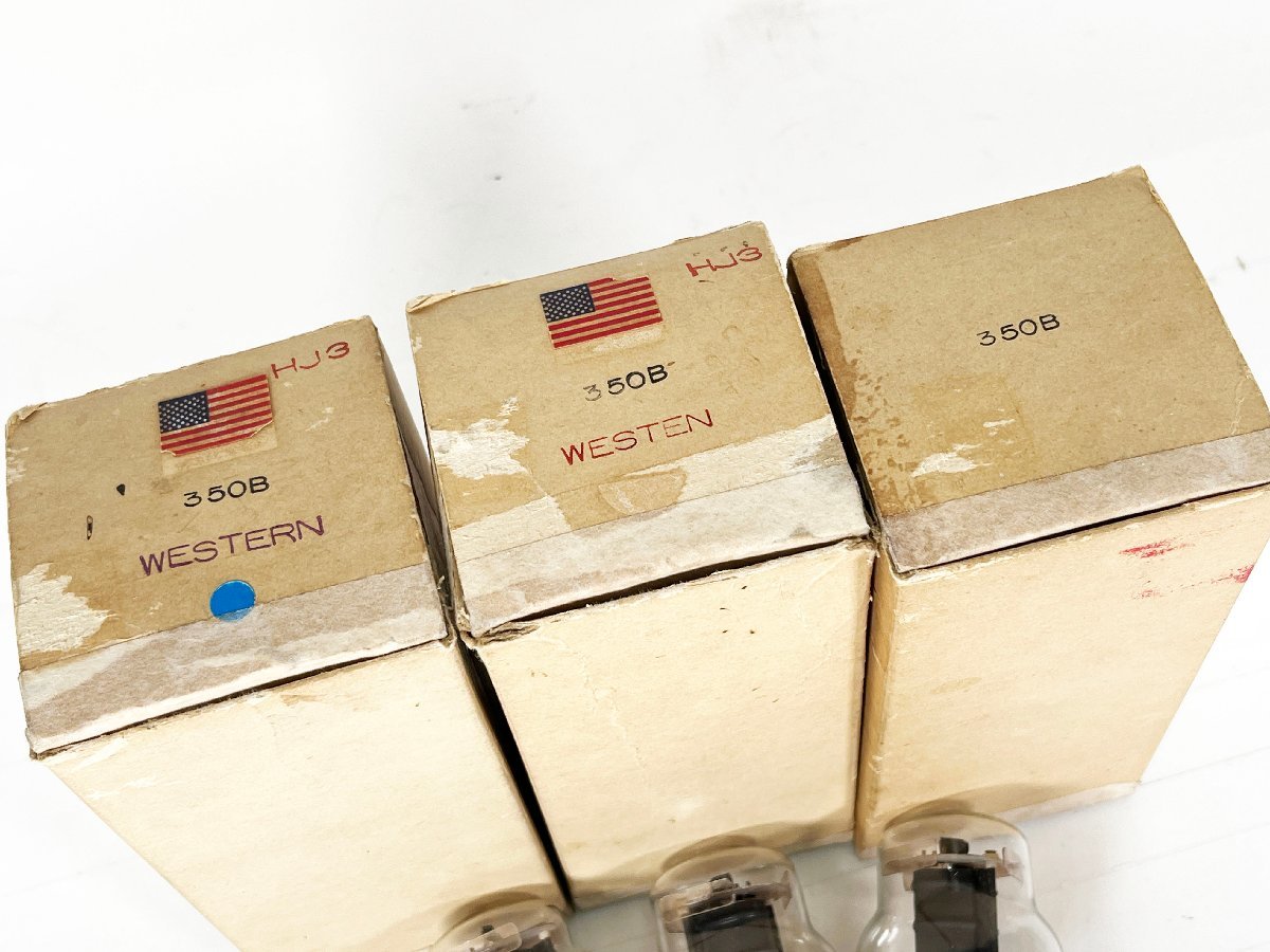 Western Electric 350B 真空管 3本セット Western Electric 350B 3本 [31545]