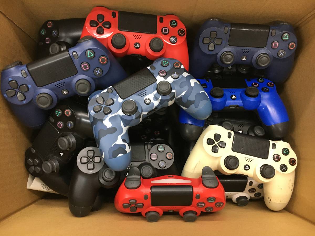 プレステコントローラー ジャンク PS4 コントローラー 30個セット まとめ 純正品 動作未確認 ジャンク