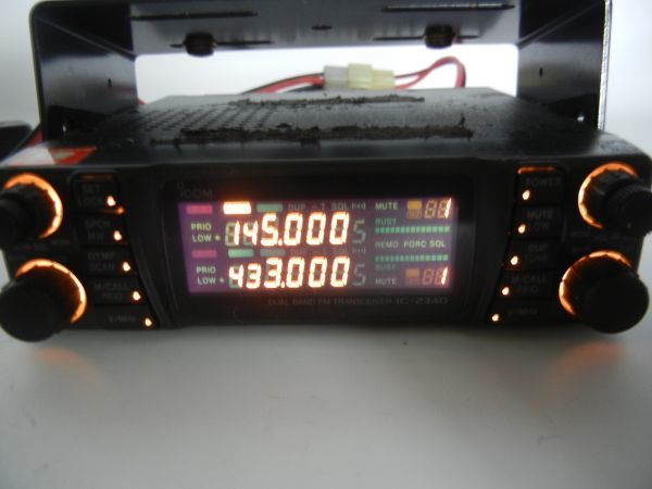 ショッピング超高品質 icom IC-2340 金具付き 144/430MHz デュアル