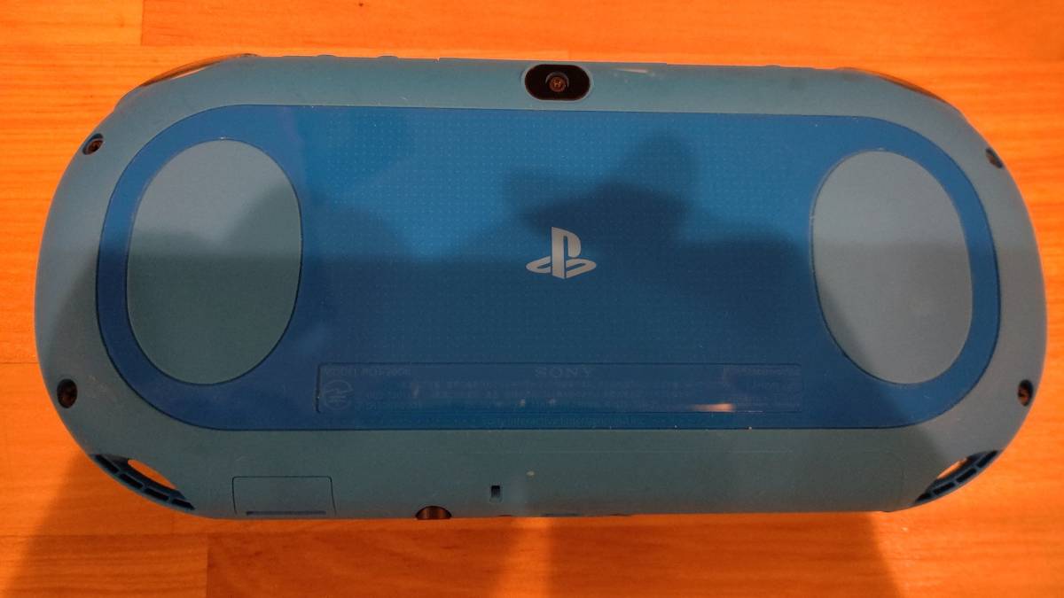 11033-09☆PlayStation Vita 本体 PCH-2000 2台 ブラック/アクア 