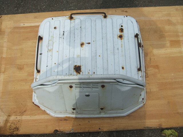 ジャイロＵＰ　アップ（ＴＡ０１）用リアデッキ　荷台　白色　使用確認済 