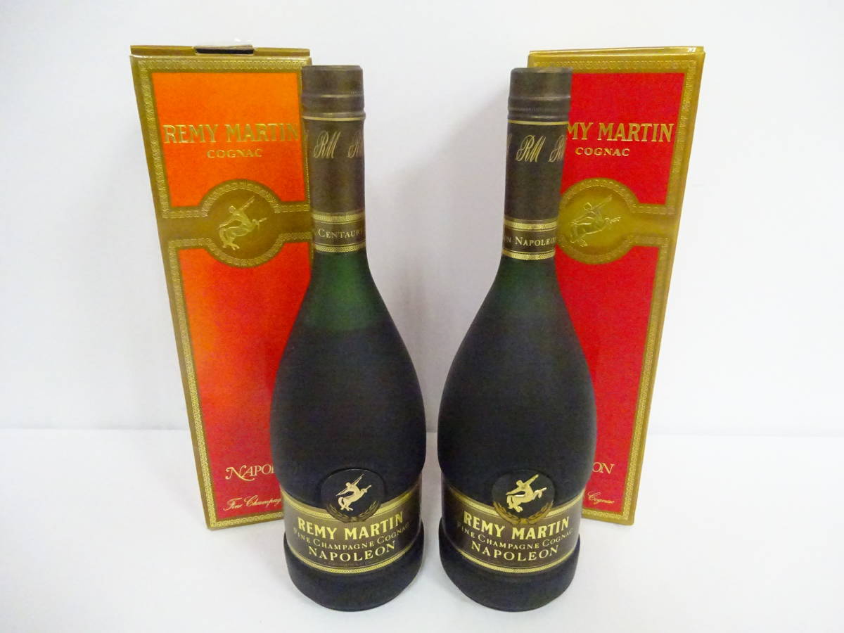 ☆古酒☆ #18175 REMY MARTIN/レミーマルタン NAPOLEON 2本セット 箱