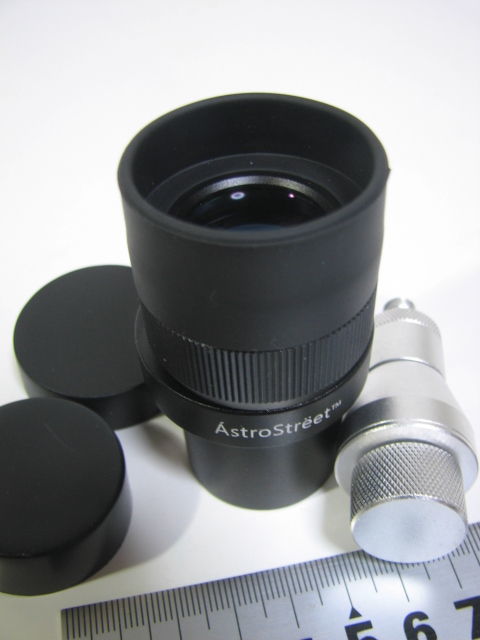 アストロストリート AstroStreet 天体望遠鏡用 暗視野照明 十字線入り プルーセルアイピース 23mm 取付31.7mm 美品