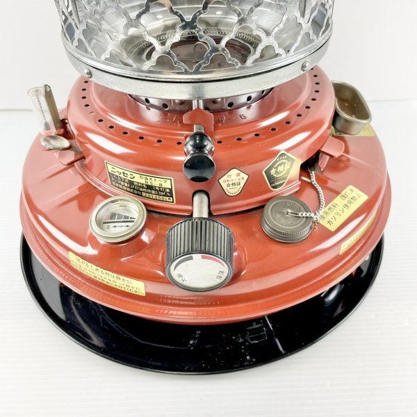 ニッセン BS-8 石油ストーブ 当時物 中古美品 骨 日本船燈 ニッセン石油