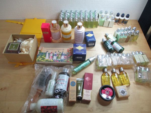 ★★送料無料　超赤字処分　ザボディショップ　ロクシタン　ヴィクトリアシークレットなど　ほぼ未使用品　１００点くらい　お宝あるかも？