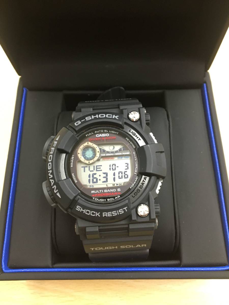 T-006/G-SHOCK Gショック FROGMAN GWF-1000-1JF フロッグマン 電波 