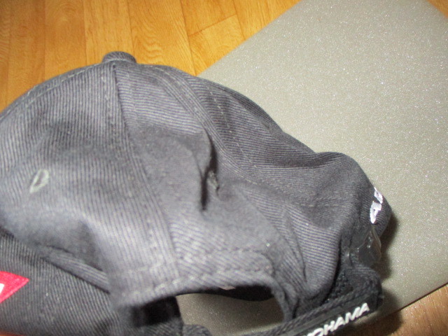 ヨコハマタイヤ・アドバン　オフィシャル　レーシング　フラッグキャップ・帽子　新同美中古　ネオバ・スーパーGT