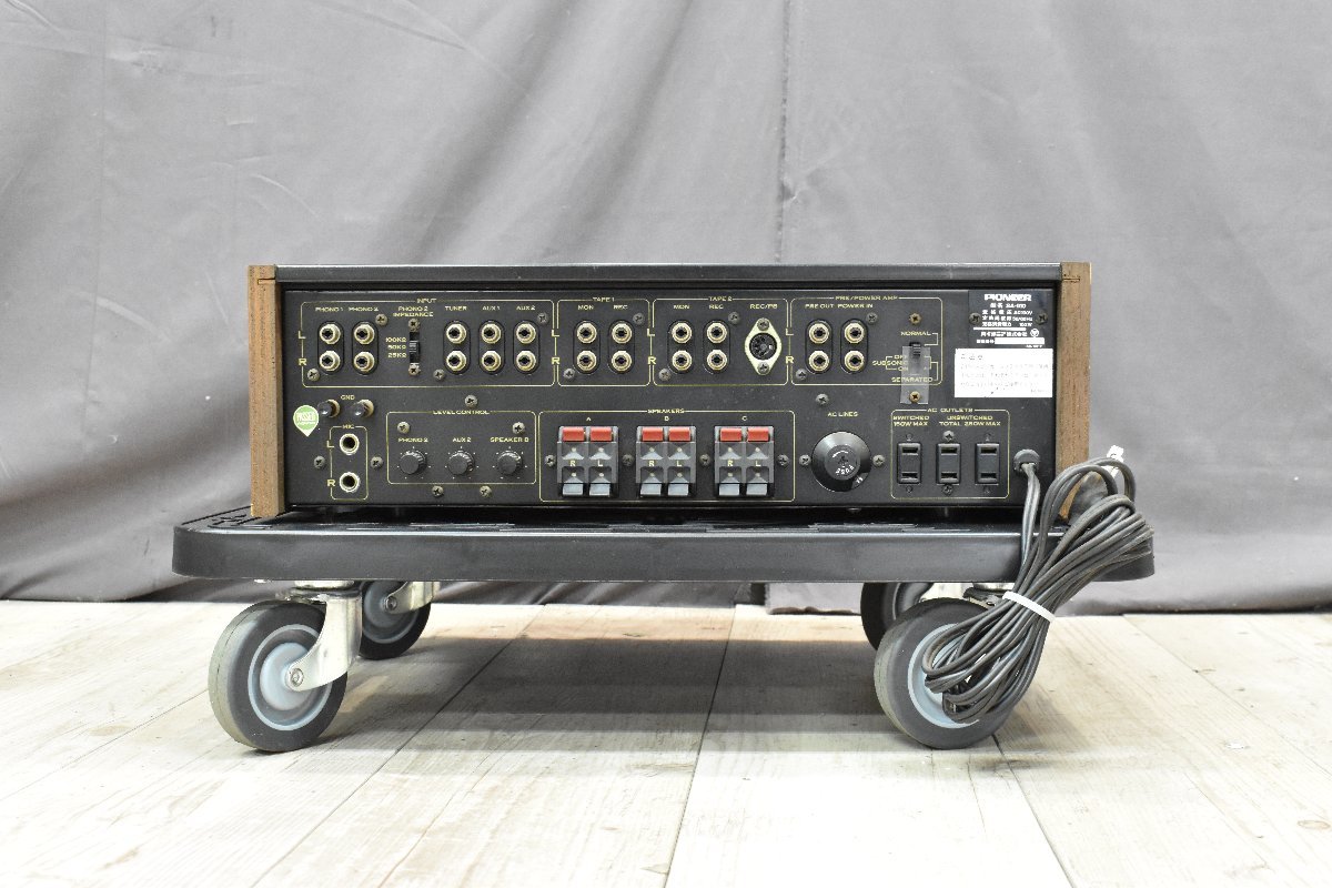 り*り様 Pioneer ステレオアンプ 本体 ジャンク品 り*り様 Pioneer ステレオアンプ 本体 ジャンク品 り*り様 Pioneer