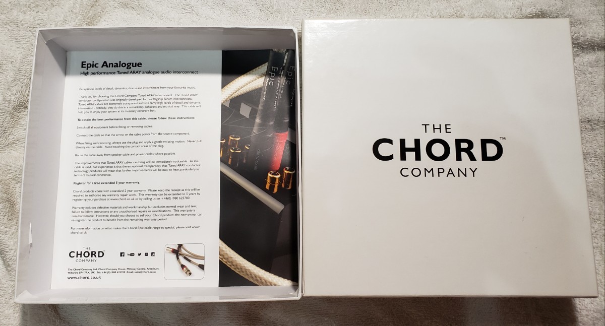 Chord XLR Epic Analogue - | Cables ARAY Company The EpicX Sound 2XLR Audio Organisation WEB