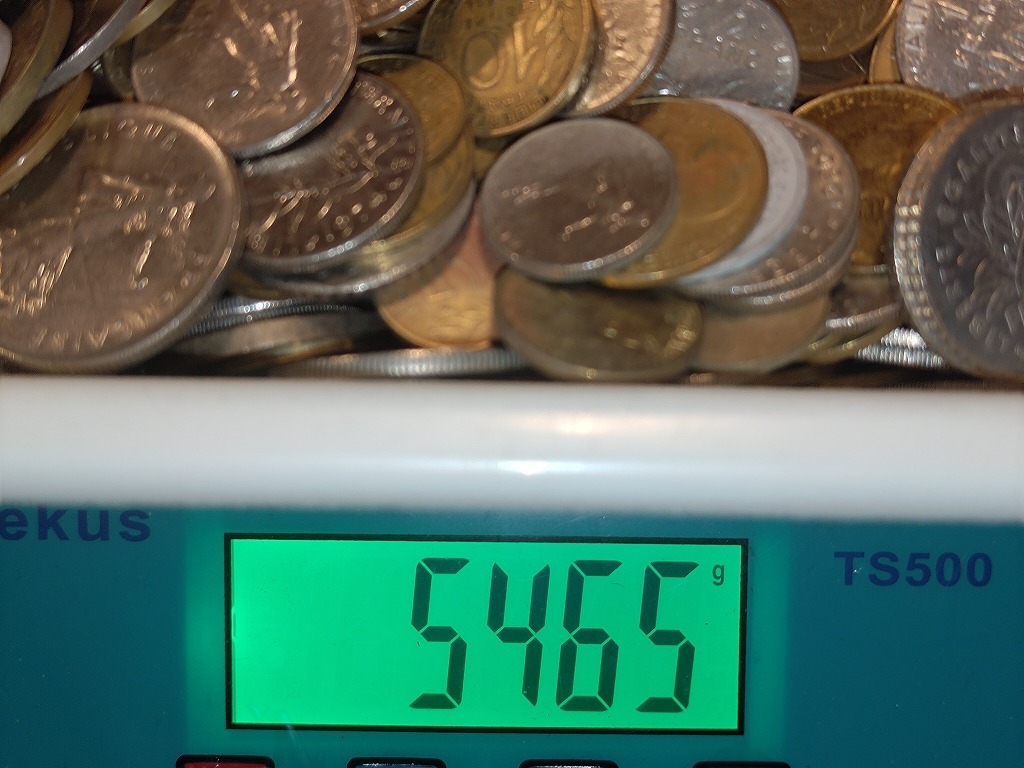 1円スタート】フランス フラン硬貨他 おまとめ 約5.4 1円スタート】フランス フラン硬貨他 おまとめ 約5.4