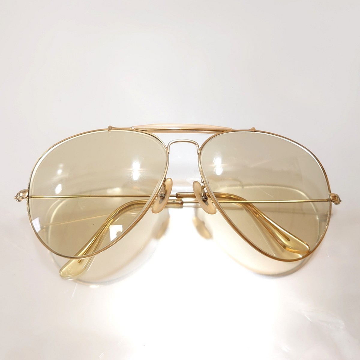 超美品 希少 80s ヴィンテージ レイバン B&L RAYBAN LIC 1/30 10K GO 