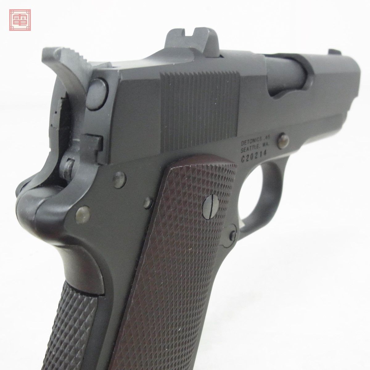 CAW モデルガン DETONICS デトニクス.45 ブラック SPG MTM ガンケース